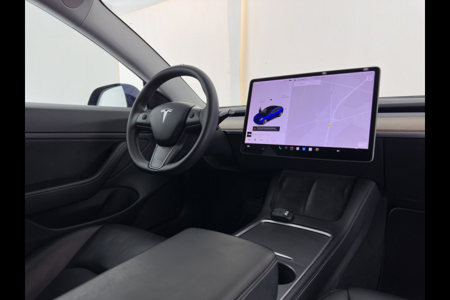 Tesla Model 3 Long Range AWD 75 kWh [3-Fase-11kW ] {SoH-82%} Aut. *PANO | AUTOPILOT | LEATHER | TOWBAR | KEYLESS | FULL-LED | MEMORY-PACK | TOPVIEW | DAB | CARPLAY | DIGI-COCKPIT | LANE-ASSIST | HEATED-COMFORTSEATS | 18"ALU*