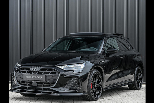 Audi A3 Sportback 45 TFSI e S edition Competition | Panoramadak | 5 jr Garantie | HUD | Sonos Sound | Camera | Ambiance interieur | Active Cruise | S-Seats + Memory | Stoelverwarming | Keyless |