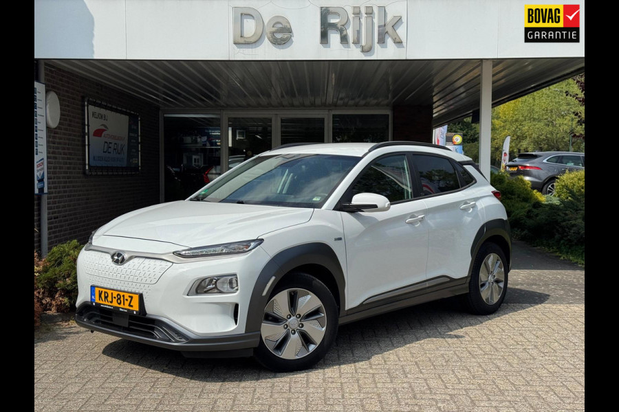 Hyundai Kona EV Comfort 39 kWh | Navi, Camera, Stoel+Stuurverw., Cruise, Climate | Dealeronderhouden |