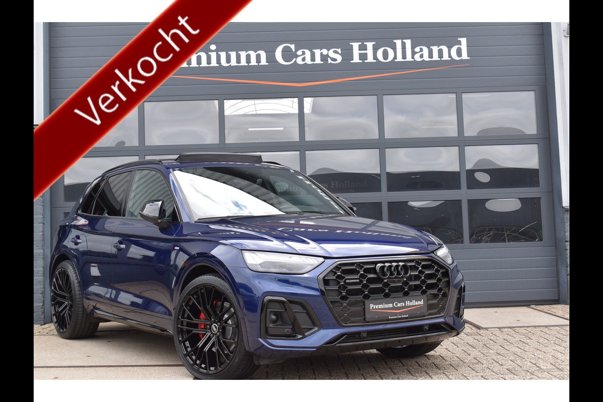 Audi Q5 55 TFSI e S-Line 367 Pk Pano Lucht HUD 360 Camera Leder Keyless 20 Inch
