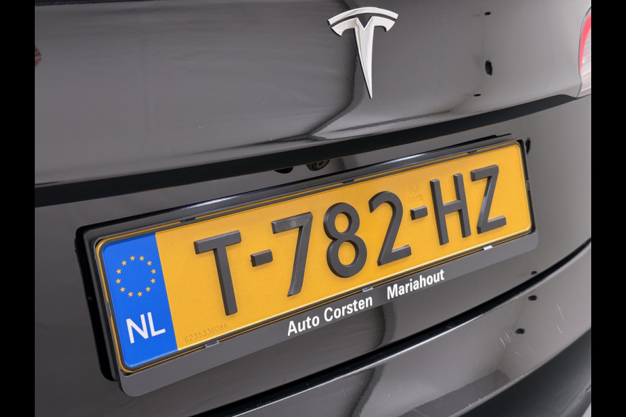 Tesla Model 3 Long Range RWD 75 kWh SOH 93% Warmtepomp Panoramadak Navi Camera's Leder Memory Stuur+Stoelverwarming Traffic-Aware Cruise Control AMD Ryzen™ Elek.Achterklep Led