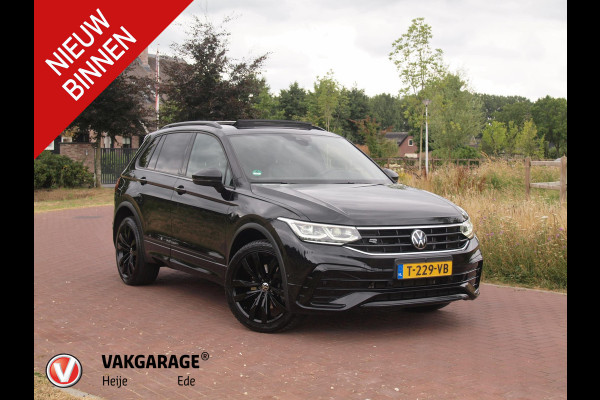 Volkswagen Tiguan 1.4 TSI eHybrid R-Line Business | NL-Auto | Panoramadak | Trekhaak | 360 Camera | Sfeerverlichting | ACC |