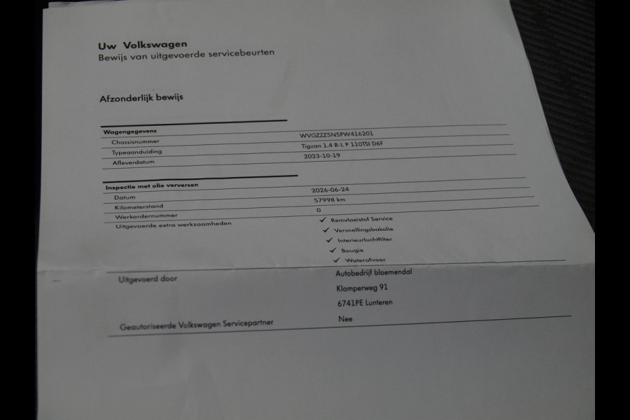 Volkswagen Tiguan 1.4 TSI eHybrid R-Line Business | NL-Auto | Panoramadak | Trekhaak | 360 Camera | Sfeerverlichting | ACC |