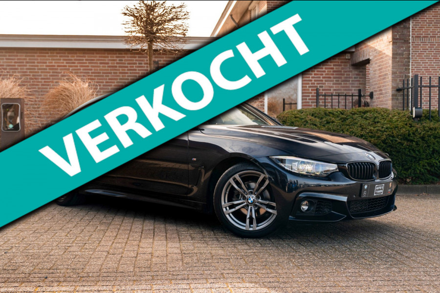 BMW 4 Serie Gran Coupé 418i Executive Edition 136 PK | M-Pakket | Carbon Zwart | Schuifdak | Camera | 18''