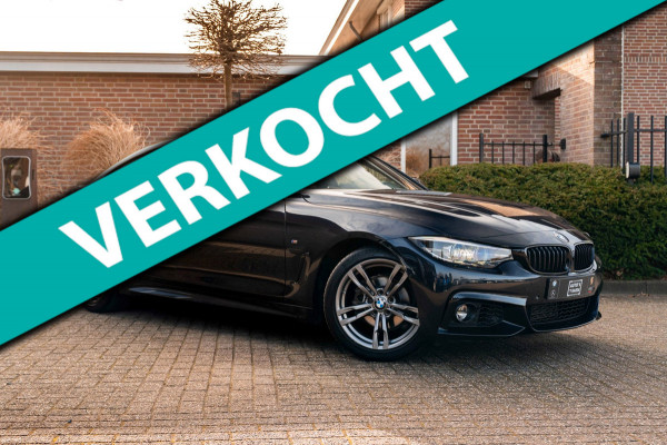 BMW 4 Serie Gran Coupé 418i Executive Edition 136 PK | M-Pakket | Carbon Zwart | Schuifdak | Camera | 18''
