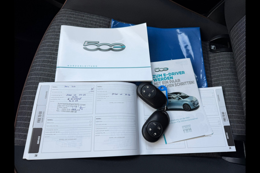 Fiat 500E Icon 42 kWh AUT. SOH 93% NAVIGATIE CRUISE KEYLESS-GO APPLECARPLAY ANDROIDAUTO