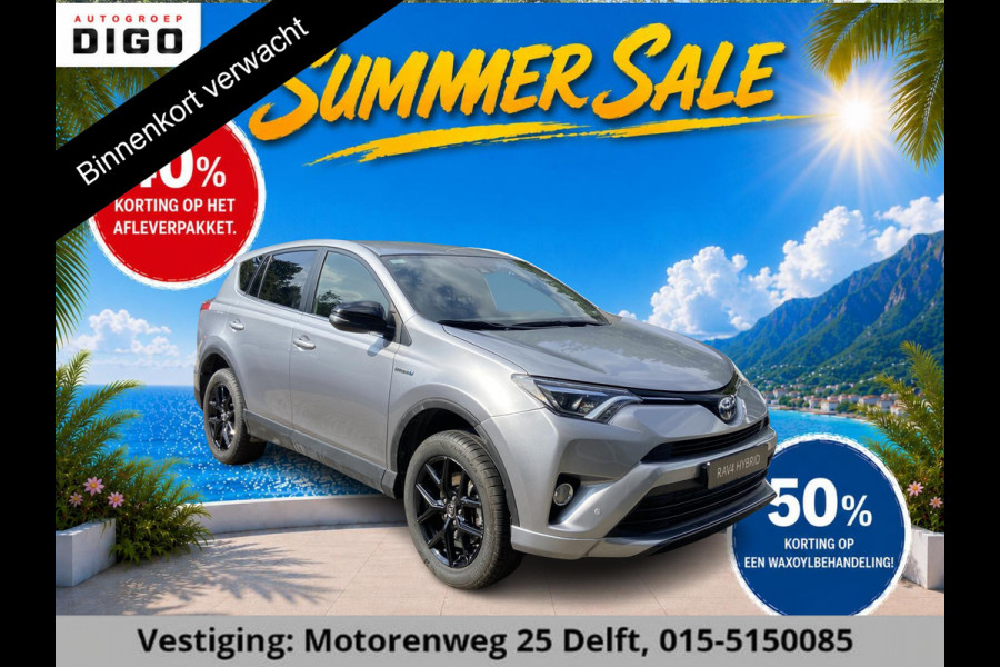 Toyota RAV4 2.5 HYBRID DYNAMIC SPORT GARANTIE 10-2028 ACHTERUITRIJ CAMERA . ADAPTIEVE CRUISE CONTROL . PARKEERSENSOREN VOOR & ACHTER .
