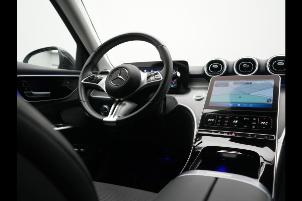 Mercedes-Benz C-Klasse Estate 300 e Avantgarde PHEV 313pk Dealer O.H | Cruise Control | Camera | Apple Carplay | Virtual | Elektrische Sportstoelen Verwarmd | Navigatie | MBUX Infotainment | DAB | 17"L.M | Plug In Hybrid |