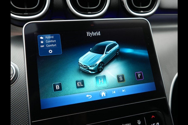 Mercedes-Benz C-Klasse Estate 300 e Avantgarde PHEV 313pk Dealer O.H | Cruise Control | Camera | Apple Carplay | Virtual | Elektrische Sportstoelen Verwarmd | Navigatie | MBUX Infotainment | DAB | 17"L.M | Plug In Hybrid |