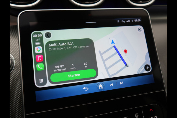 Mercedes-Benz C-Klasse Estate 300 e Avantgarde PHEV 313pk Dealer O.H | Cruise Control | Camera | Apple Carplay | Virtual | Elektrische Sportstoelen Verwarmd | Navigatie | MBUX Infotainment | DAB | 17"L.M | Plug In Hybrid |