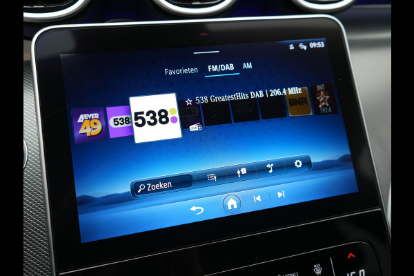 Mercedes-Benz C-Klasse Estate 300 e Avantgarde PHEV 313pk Dealer O.H | Cruise Control | Camera | Apple Carplay | Virtual | Elektrische Sportstoelen Verwarmd | Navigatie | MBUX Infotainment | DAB | 17"L.M | Plug In Hybrid |