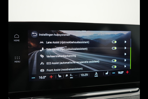 Škoda ENYAQ iV 50 Comfort 55 kWh Dealer O.H | Adaptive Cruise | Camera | Crystal LED | Apple Carplay | Sportstoelen Verwarmd | BLIS | Virtual | Navigatie | DAB | 19"L.M |