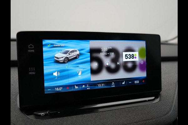 Škoda ENYAQ iV 50 Comfort 55 kWh Dealer O.H | Adaptive Cruise | Camera | Crystal LED | Apple Carplay | Sportstoelen Verwarmd | BLIS | Virtual | Navigatie | DAB | 19"L.M |