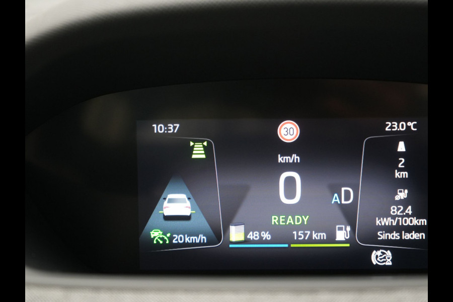 Škoda ENYAQ iV 50 Comfort 55 kWh Dealer O.H | Adaptive Cruise | Camera | Crystal LED | Apple Carplay | Sportstoelen Verwarmd | BLIS | Virtual | Navigatie | DAB | 19"L.M |