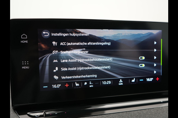 Škoda ENYAQ iV 50 Comfort 55 kWh Dealer O.H | Adaptive Cruise | Camera | Crystal LED | Apple Carplay | Sportstoelen Verwarmd | BLIS | Virtual | Navigatie | DAB | 19"L.M |