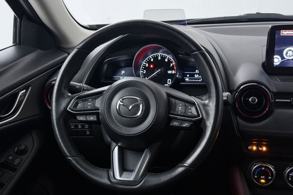 Mazda CX-3 2.0 SkyActiv-G 120 GT-M (TREKHAAK, CAMERA, STOEL/STUURVERWARMING, NAVIGATIE, SENSOREN, TREKHAAK, CRUISE ADAPTIEF)