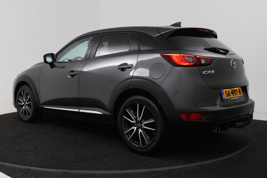 Mazda CX-3 2.0 SkyActiv-G 120 GT-M (TREKHAAK, CAMERA, STOEL/STUURVERWARMING, NAVIGATIE, SENSOREN, TREKHAAK, CRUISE ADAPTIEF)