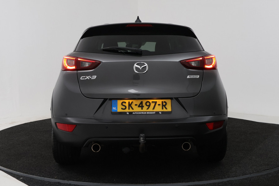 Mazda CX-3 2.0 SkyActiv-G 120 GT-M (TREKHAAK, CAMERA, STOEL/STUURVERWARMING, NAVIGATIE, SENSOREN, TREKHAAK, CRUISE ADAPTIEF)