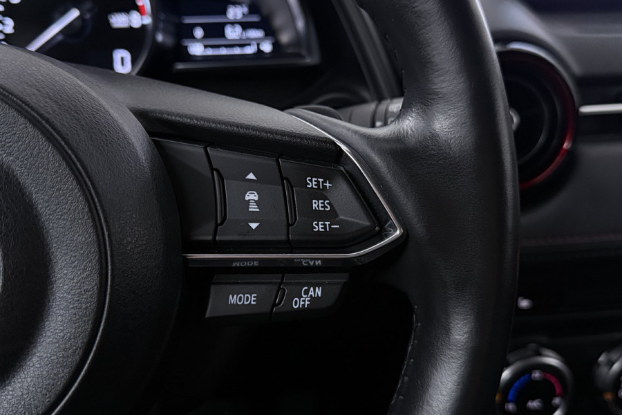 Mazda CX-3 2.0 SkyActiv-G 120 GT-M (TREKHAAK, CAMERA, STOEL/STUURVERWARMING, NAVIGATIE, SENSOREN, TREKHAAK, CRUISE ADAPTIEF)
