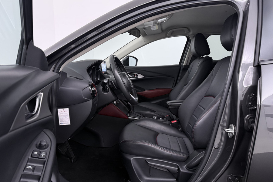 Mazda CX-3 2.0 SkyActiv-G 120 GT-M (TREKHAAK, CAMERA, STOEL/STUURVERWARMING, NAVIGATIE, SENSOREN, TREKHAAK, CRUISE ADAPTIEF)