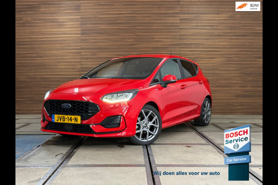 Ford Fiesta 1.0 EcoBoost Hybrid ST-Line Automaat | Facelift| LED | Navi | 17 Inch | Sportstoelen | Camera | Winter Pack | 2022