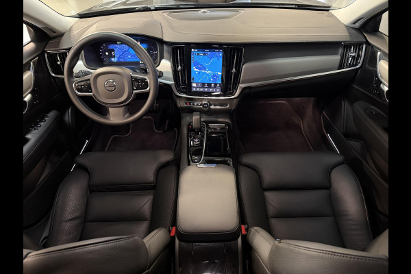 Volvo V90 2.0 T6 Plug-in hybrid AWD Plus Bright 19"/Leder + memory l + r/Stoel + stuurverwarmingAdaptieve cruise/Harman Kardon/Dodehoek/Elektrische klep/Keyless