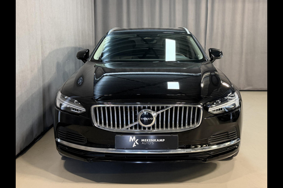 Volvo V90 2.0 T6 Plug-in hybrid AWD Plus Bright 19"/Leder + memory l + r/Stoel + stuurverwarmingAdaptieve cruise/Harman Kardon/Dodehoek/Elektrische klep/Keyless