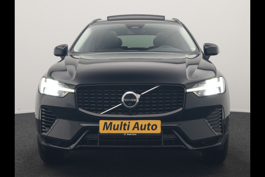Volvo XC60 T6 PHEV AWD Plus Dark 350pk Dealer O.H | Panodak | Adaptive Cruise | 360 Camera | Lederen Sportstoelen Memory & Verwarmd | Apple Carplay | Google Assistant & Maps | BLIS | Stuurverwarming | Pilot Assist | Virtual | Navigatie | DAB | 19"L.M | Plug In Hybrid |