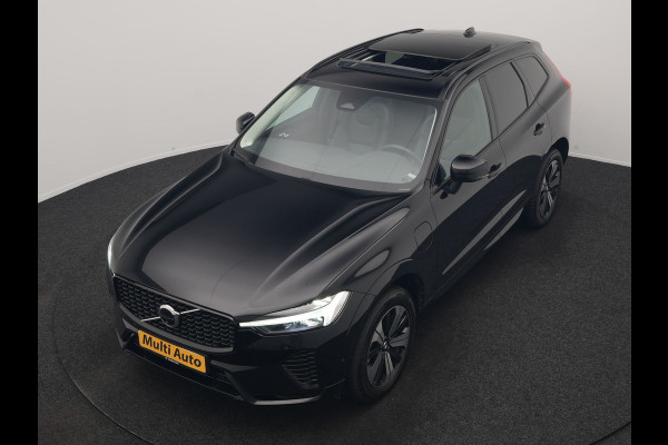 Volvo XC60 T6 PHEV AWD Plus Dark 350pk Dealer O.H | Panodak | Adaptive Cruise | 360 Camera | Lederen Sportstoelen Memory & Verwarmd | Apple Carplay | Google Assistant & Maps | BLIS | Stuurverwarming | Pilot Assist | Virtual | Navigatie | DAB | 19"L.M | Plug In Hybrid |
