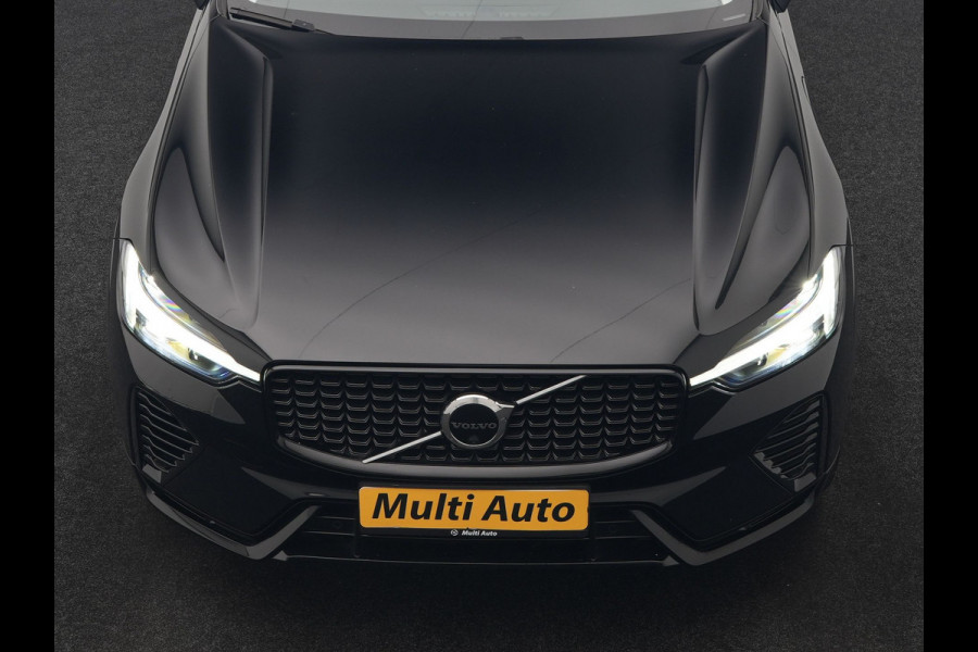 Volvo XC60 T6 PHEV AWD Plus Dark 350pk Dealer O.H | Panodak | Adaptive Cruise | 360 Camera | Lederen Sportstoelen Memory & Verwarmd | Apple Carplay | Google Assistant & Maps | BLIS | Stuurverwarming | Pilot Assist | Virtual | Navigatie | DAB | 19"L.M | Plug In Hybrid |