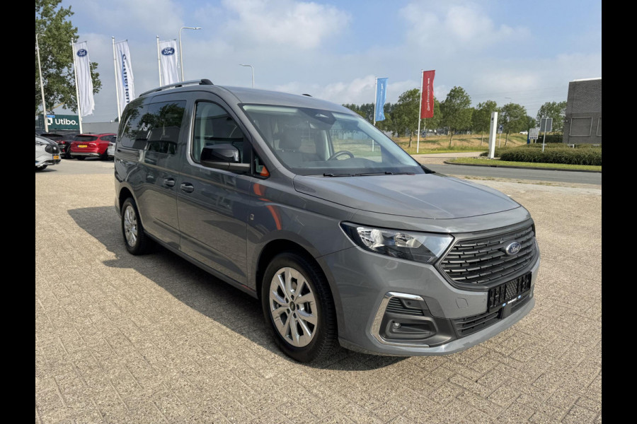 Ford Tourneo Connect 1.5 EcoBoost PHEV L2 Limited 150pk  | 116km WLTP range Elektrisch |  AGR Stoelen | Winterpack | 7 persoons | Adaptieve cruise | Achteruitrijcamera | Navigatiesysteem | All Weather banden | Verlengde fabrieksgarantie tot 12-2029