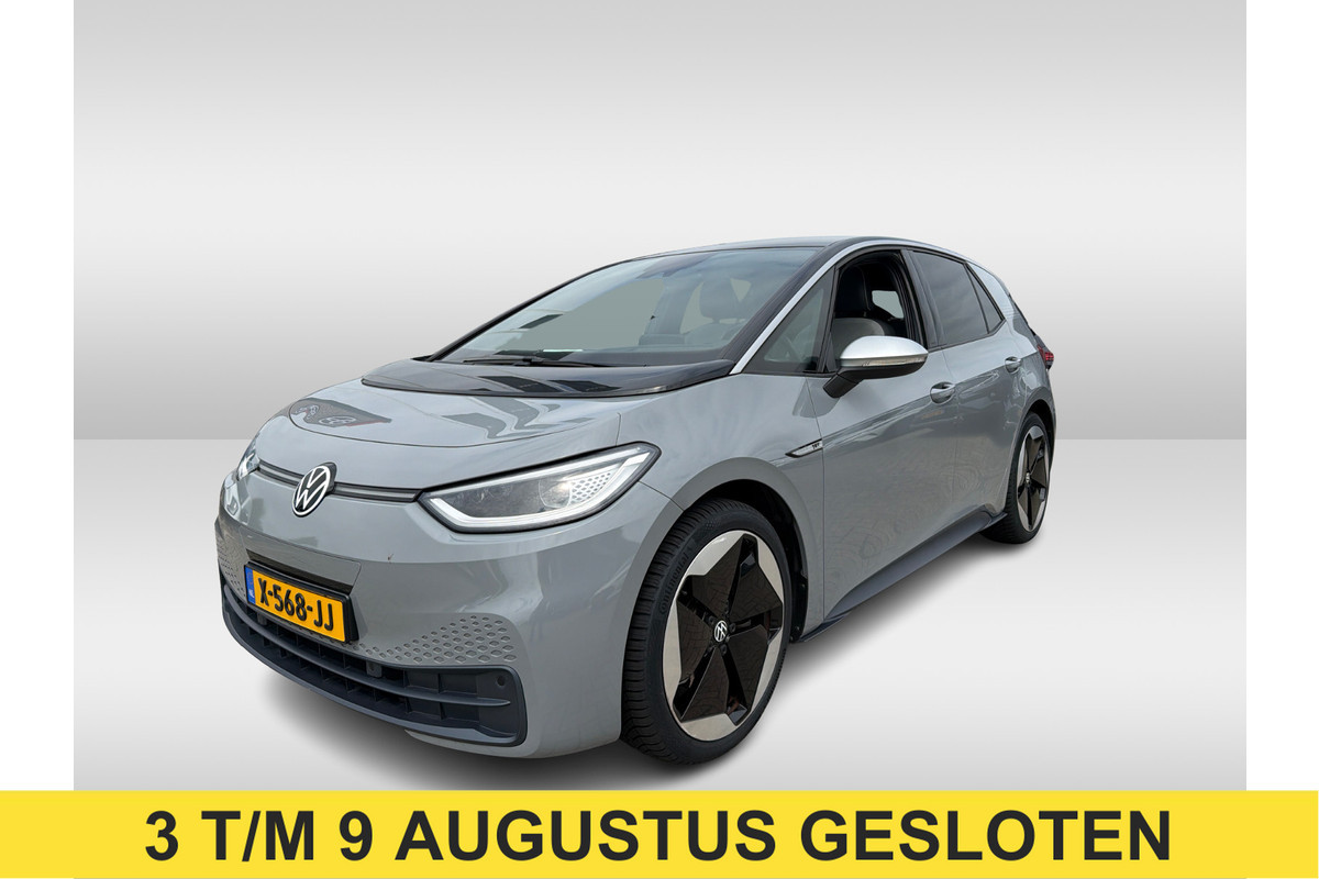 Volkswagen ID.3 First Max 58 kWh / SOH 95,2% / Full option! / Panoramadak / Camera / Head-up / Keyless / 20'' / ACC / Dodehoek / Elektr. stoelen / Massage / Navigatie / Stuurverwarming