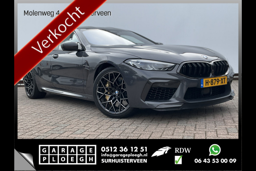 BMW 8 Serie Gran Coupé M8 Competition Keramisch Bowers&Wilkins HUD Carbon SoftClose Leder Voll.Onderhouden!