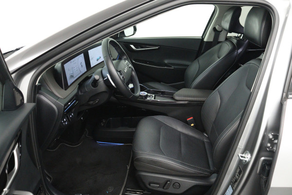 Kia Ev6 Plus 77.4 kWh (100% Soh, STUUR-/STOELVERWARMING, ADAPTIEVE CRUISE, AUTOPILOT, CAMERA, SFEERVERLICHTING, LEDER, MEMORY)