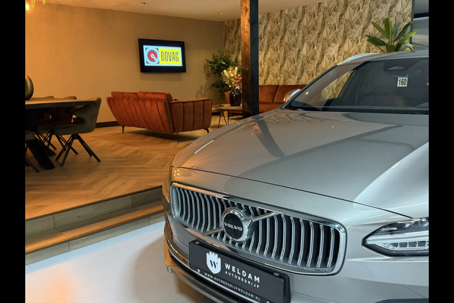 Volvo V90 2.0 T6 AWD Inscription SOH 92%|340PK|ACC|LaneAssist|Luxe|Camera|Elektr.Trekhaak|Garantie|Rijklaar
