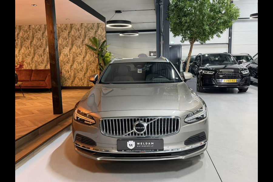 Volvo V90 2.0 T6 AWD Inscription SOH 92%|340PK|ACC|LaneAssist|Luxe|Camera|Elektr.Trekhaak|Garantie|Rijklaar