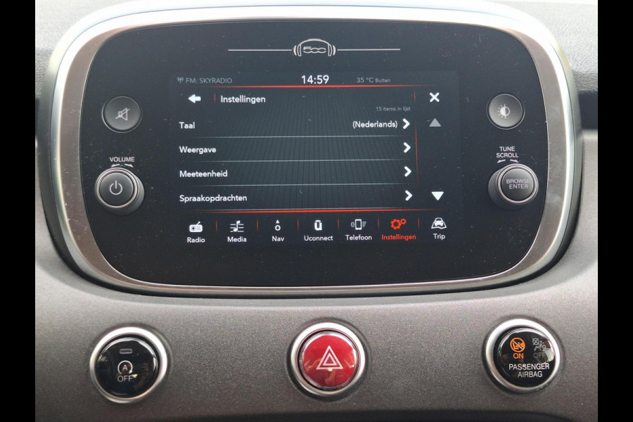 Fiat 500X 1.3 FireFly Turbo 150 Sport Automaat | Pano Dak Elektr | Navi | Climate | CC | Camera |