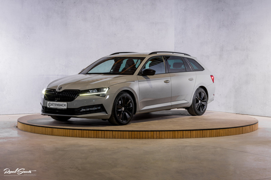 Škoda Superb Combi 1.5 TSI ACT Sportline Business | Steel Grey | Premium audio | Adaptieve cruise | Blis |