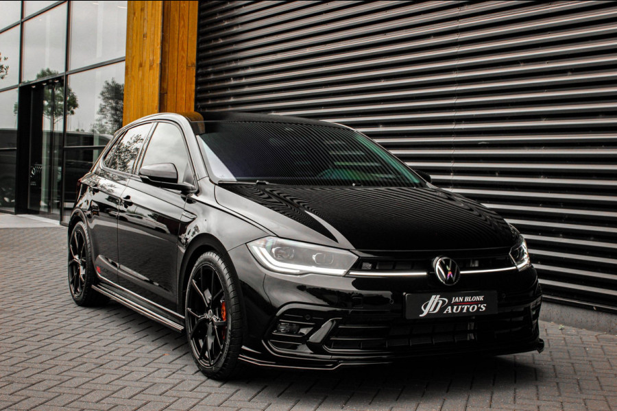 Volkswagen Polo 1.0 TSI R-Line OPTIONS / FULL BLACK / VERLAGINGSVEREN / APPLE CARPLAY / LED KOPLAMPEN / DIGITAL DASCH /MAXTON PACK