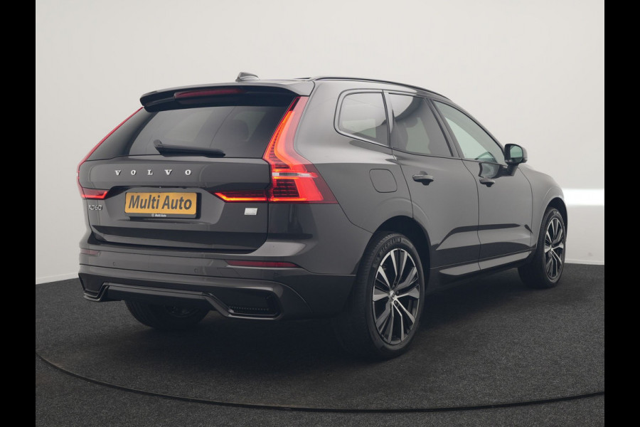 Volvo XC60 T6 PHEV AWD R-Design 350pk Dealer O.H | Trekhaak Af Fabriek | Panodak | Adaptive Cruise | Harman / Kardon | Camera | Lederen Sportstoelen Memory & Verwarmd | Keyless | Apple Carplay | Pilot Assist | Google Assistant & Maps | Stuurverwarming | Virtual | Navigatie | DAB | 20"L.M | Plug In Hybrid |
