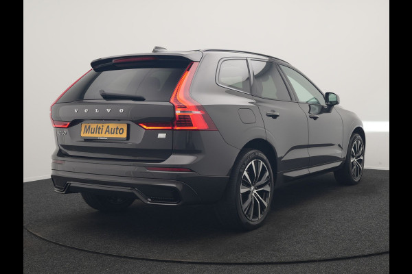 Volvo XC60 T6 PHEV AWD R-Design 350pk Dealer O.H | Trekhaak Af Fabriek | Panodak | Adaptive Cruise | Harman / Kardon | Camera | Lederen Sportstoelen Memory & Verwarmd | Keyless | Apple Carplay | Pilot Assist | Google Assistant & Maps | Stuurverwarming | Virtual | Navigatie | DAB | 20"L.M | Plug In Hybrid |