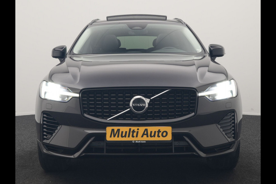 Volvo XC60 T6 PHEV AWD R-Design 350pk Dealer O.H | Trekhaak Af Fabriek | Panodak | Adaptive Cruise | Harman / Kardon | Camera | Lederen Sportstoelen Memory & Verwarmd | Keyless | Apple Carplay | Pilot Assist | Google Assistant & Maps | Stuurverwarming | Virtual | Navigatie | DAB | 20"L.M | Plug In Hybrid |