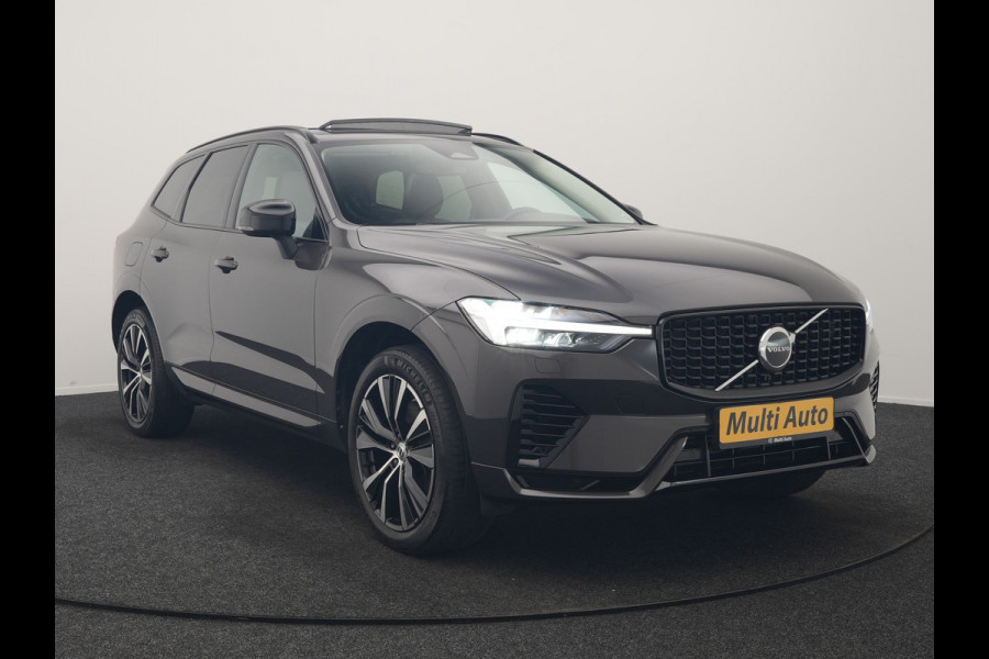 Volvo XC60 T6 PHEV AWD R-Design 350pk Dealer O.H | Trekhaak Af Fabriek | Panodak | Adaptive Cruise | Harman / Kardon | Camera | Lederen Sportstoelen Memory & Verwarmd | Keyless | Apple Carplay | Pilot Assist | Google Assistant & Maps | Stuurverwarming | Virtual | Navigatie | DAB | 20"L.M | Plug In Hybrid |
