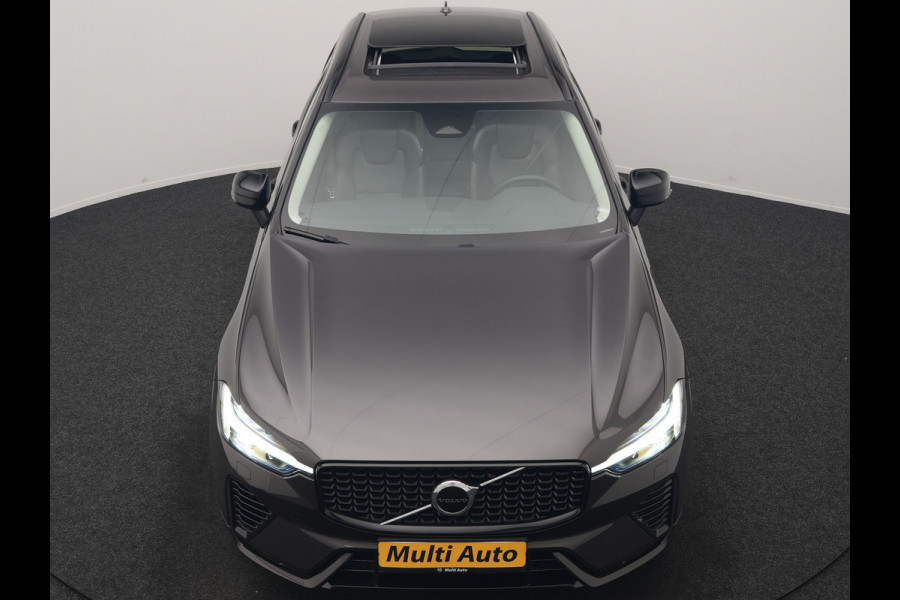Volvo XC60 T6 PHEV AWD R-Design 350pk Dealer O.H | Trekhaak Af Fabriek | Panodak | Adaptive Cruise | Harman / Kardon | Camera | Lederen Sportstoelen Memory & Verwarmd | Keyless | Apple Carplay | Pilot Assist | Google Assistant & Maps | Stuurverwarming | Virtual | Navigatie | DAB | 20"L.M | Plug In Hybrid |