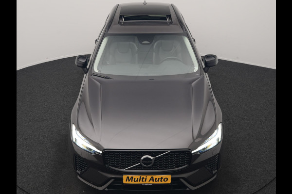 Volvo XC60 T6 PHEV AWD R-Design 350pk Dealer O.H | Trekhaak Af Fabriek | Panodak | Adaptive Cruise | Harman / Kardon | Camera | Lederen Sportstoelen Memory & Verwarmd | Keyless | Apple Carplay | Pilot Assist | Google Assistant & Maps | Stuurverwarming | Virtual | Navigatie | DAB | 20"L.M | Plug In Hybrid |