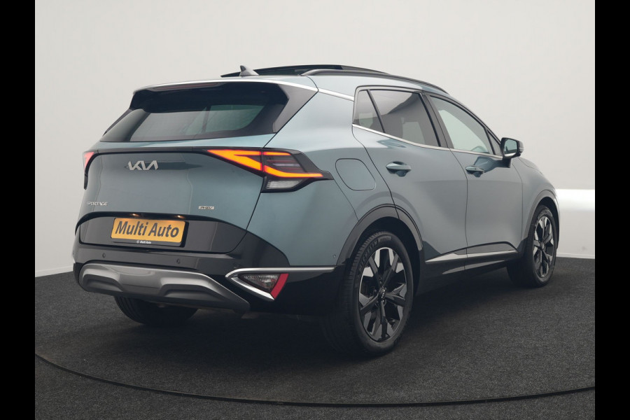 Kia Sportage 1.6 T-GDi Spirit PHEV 266pk Dealer O.H | Panodak | Adaptive Cruise | 360 Camera | Sportstoelen Verwarmd | Apple Carplay | Keyless | BLIS | Stuurverwarming | Pilot Assist | Virtual | Navigatie | DAB | 19"L.M | Plug In Hybrid |