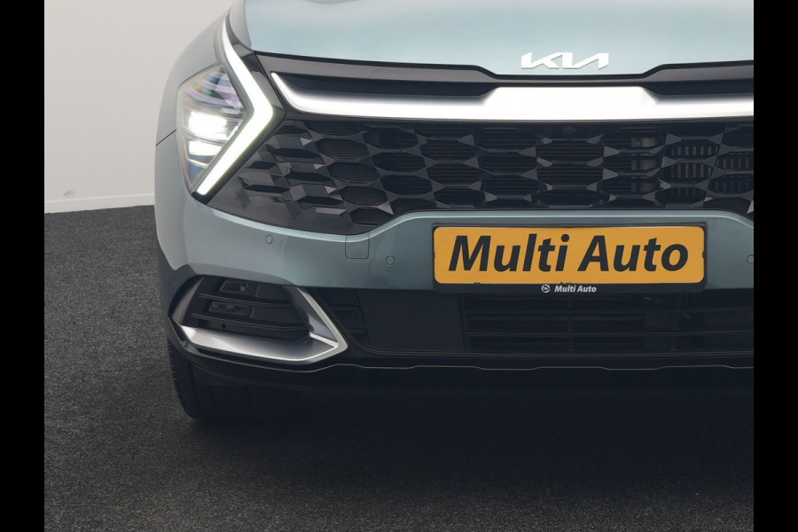 Kia Sportage 1.6 T-GDi Spirit PHEV 266pk Dealer O.H | Panodak | Adaptive Cruise | 360 Camera | Sportstoelen Verwarmd | Apple Carplay | Keyless | BLIS | Stuurverwarming | Pilot Assist | Virtual | Navigatie | DAB | 19"L.M | Plug In Hybrid |