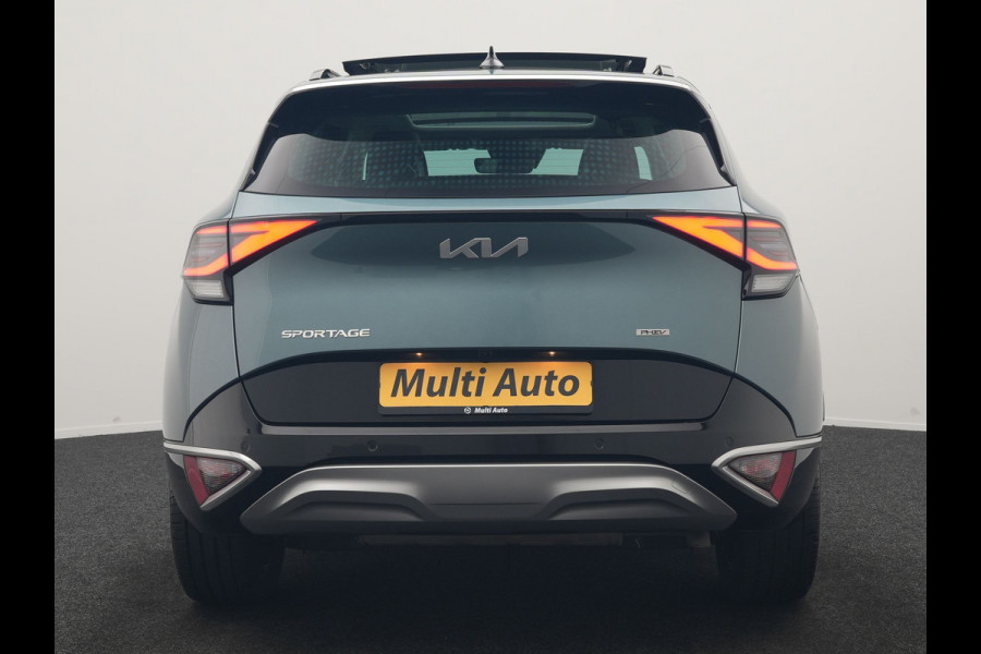Kia Sportage 1.6 T-GDi Spirit PHEV 266pk Dealer O.H | Panodak | Adaptive Cruise | 360 Camera | Sportstoelen Verwarmd | Apple Carplay | Keyless | BLIS | Stuurverwarming | Pilot Assist | Virtual | Navigatie | DAB | 19"L.M | Plug In Hybrid |