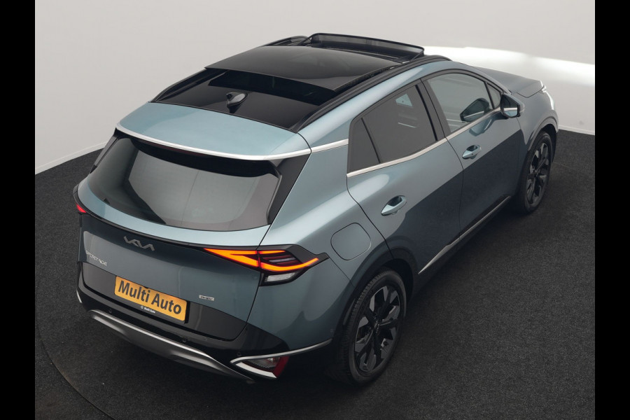 Kia Sportage 1.6 T-GDi Spirit PHEV 266pk Dealer O.H | Panodak | Adaptive Cruise | 360 Camera | Sportstoelen Verwarmd | Apple Carplay | Keyless | BLIS | Stuurverwarming | Pilot Assist | Virtual | Navigatie | DAB | 19"L.M | Plug In Hybrid |