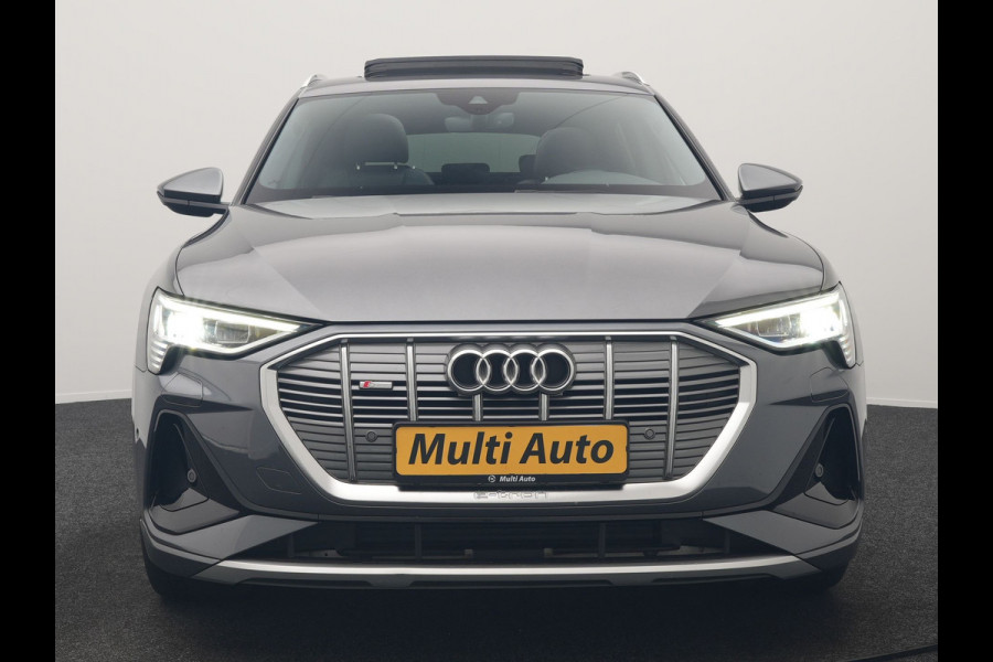 Audi e-tron Sportback 55 quattro S Line 95 kWh 408pk Dealer O.H | Trekhaak Afn. | Adaptive Cruise | Camera | Bang & Olufsen | Alcantara Sportstoelen Memory & Verwarmd | Keyless | Apple Carplay | BLIS | Navigatie | Virtual | DAB | 21"L.M |
